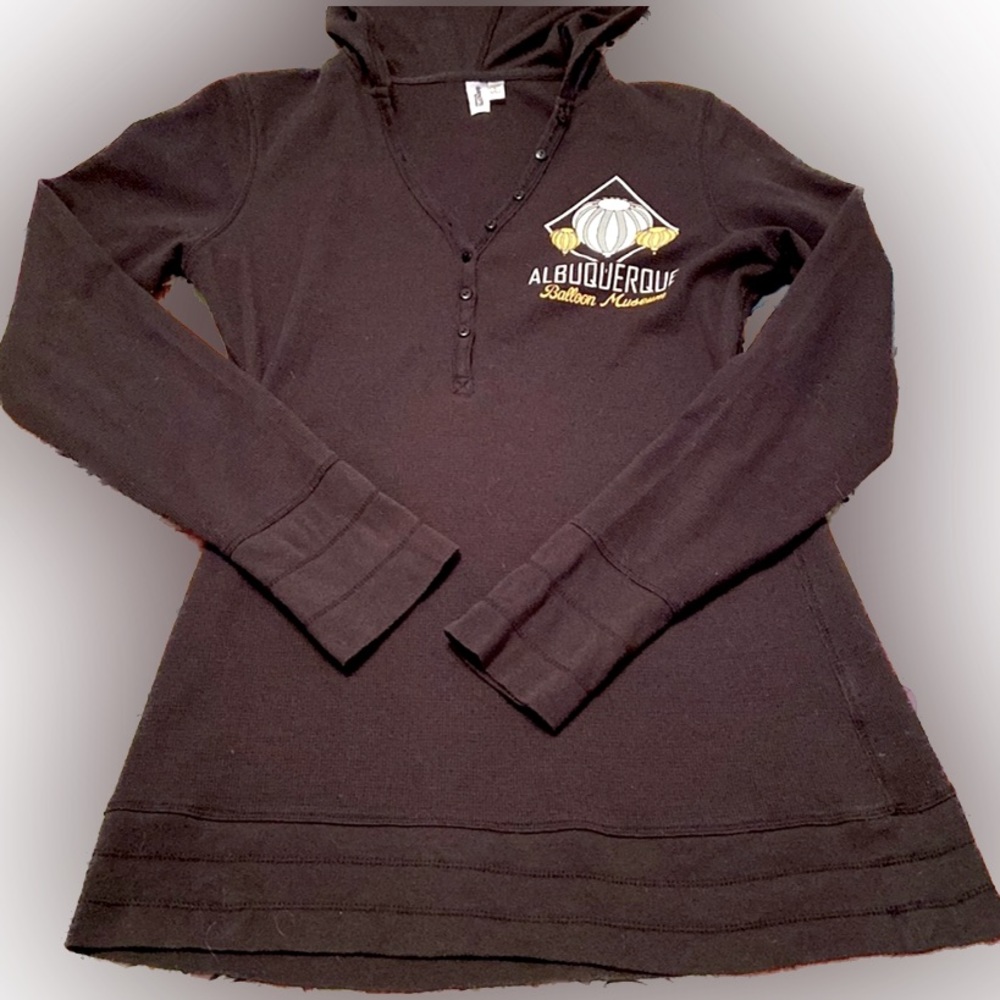 Albuquerque Balloon Fest waffle hoodie long sleeve